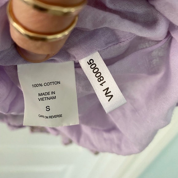 Happy X Nature Kate Hudson Luna Purple Floral Dress, size small. - Picture 4 of 7